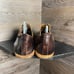 Cydoq lace brown leather oxford