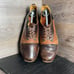 Cydoq lace brown leather oxford
