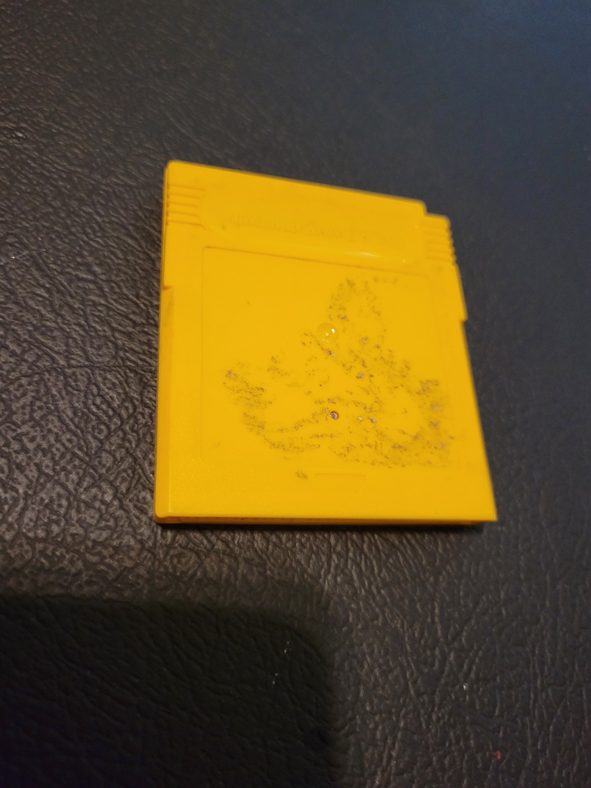 Pokemon Pikachu Gameboy yellow game. Authentic