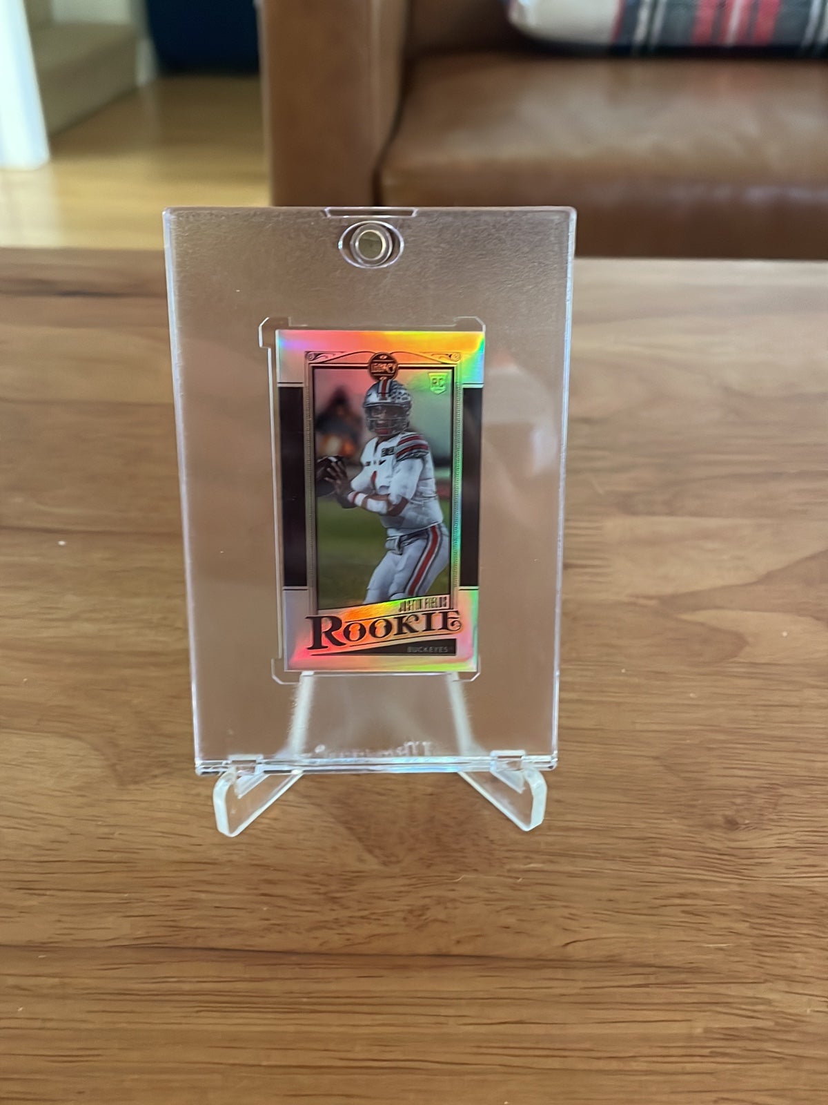 2021 Justin Fields Mini RC and Jalen Hurts 2022 Mini Prizm!!!!