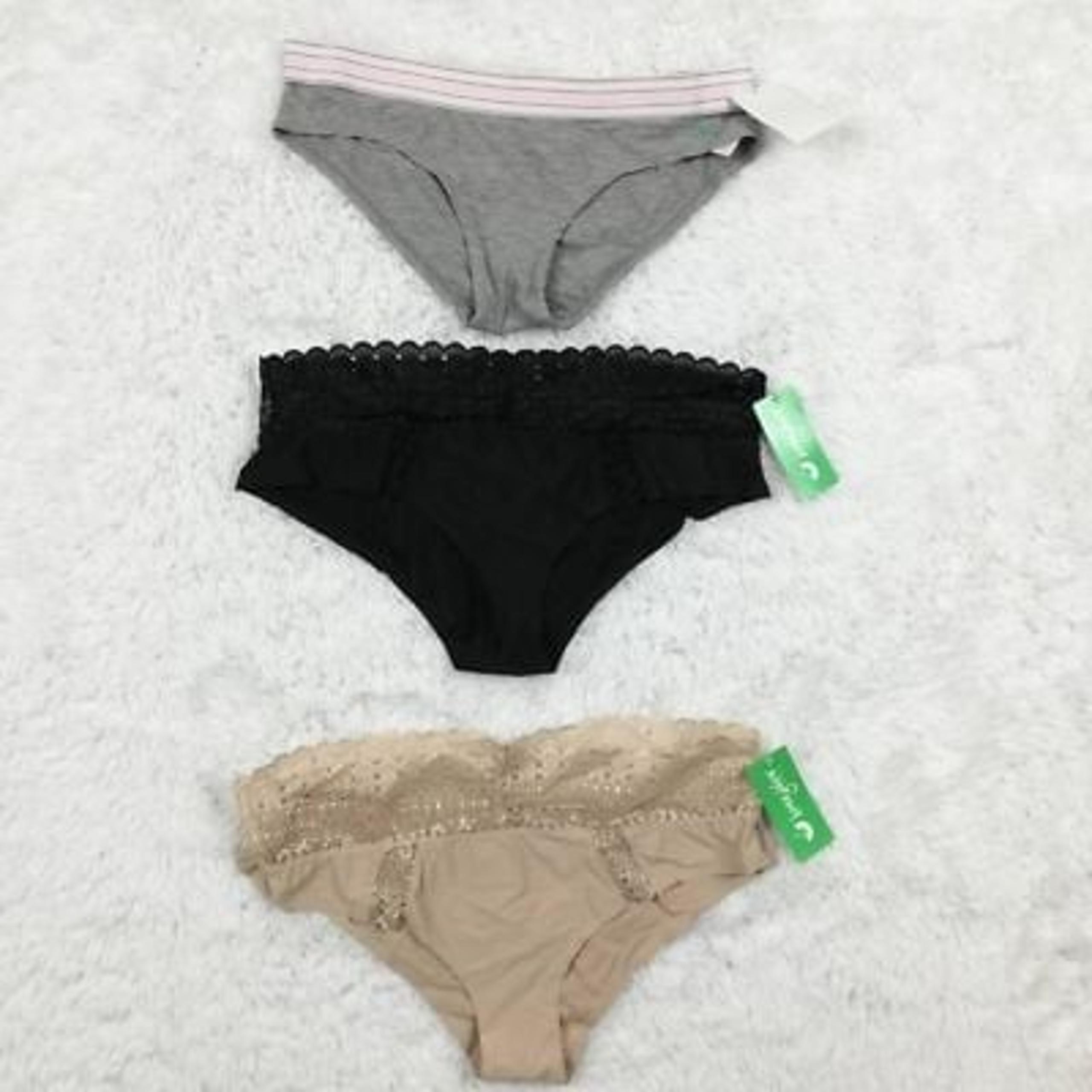 Honeydew Intimates Lot of 3 Womens Skinz Hipster Panties Multicolor Lace L New