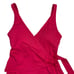 Tommy Bahama Wrap Front One Piece Swimsuit 8 Coral Coast Soft Cups Tie Beach NWT