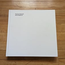 THOMAS DEMAND: NATIONALGALERIE By Walter Abish & Mark Godfrey - Hardcover