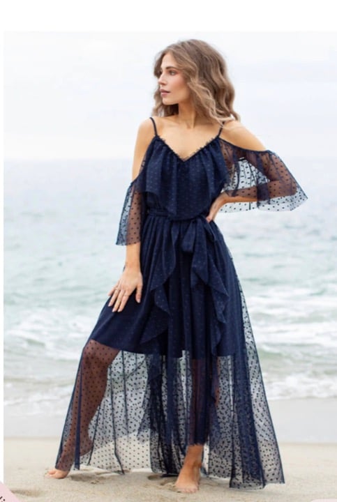 Navy Lauryn Dress