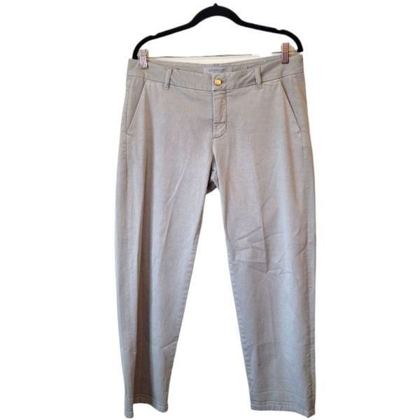 Liverpool Light Grey The Casual Trouser Size US 8