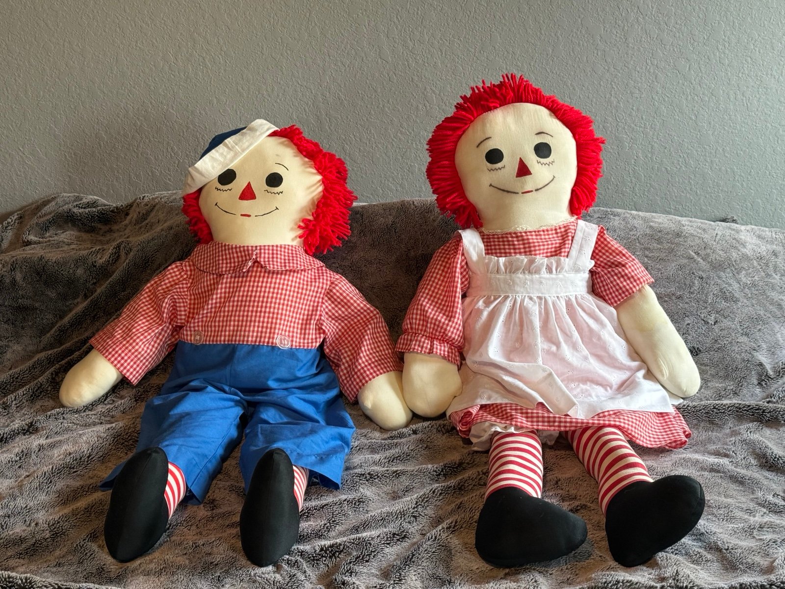 Raggedy Ann & Andy Doll Set