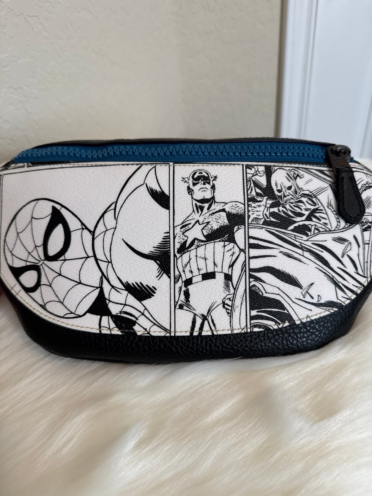 COACHｘMARVEL☆WARREN BELT BAG WITH COMIC BOOK PRINT COACH® Outlet | Coach │ Marvel Warren Belt Bag With Comic