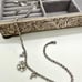 Vintage Deco Rhinestone Necklace & Crystal Earrings