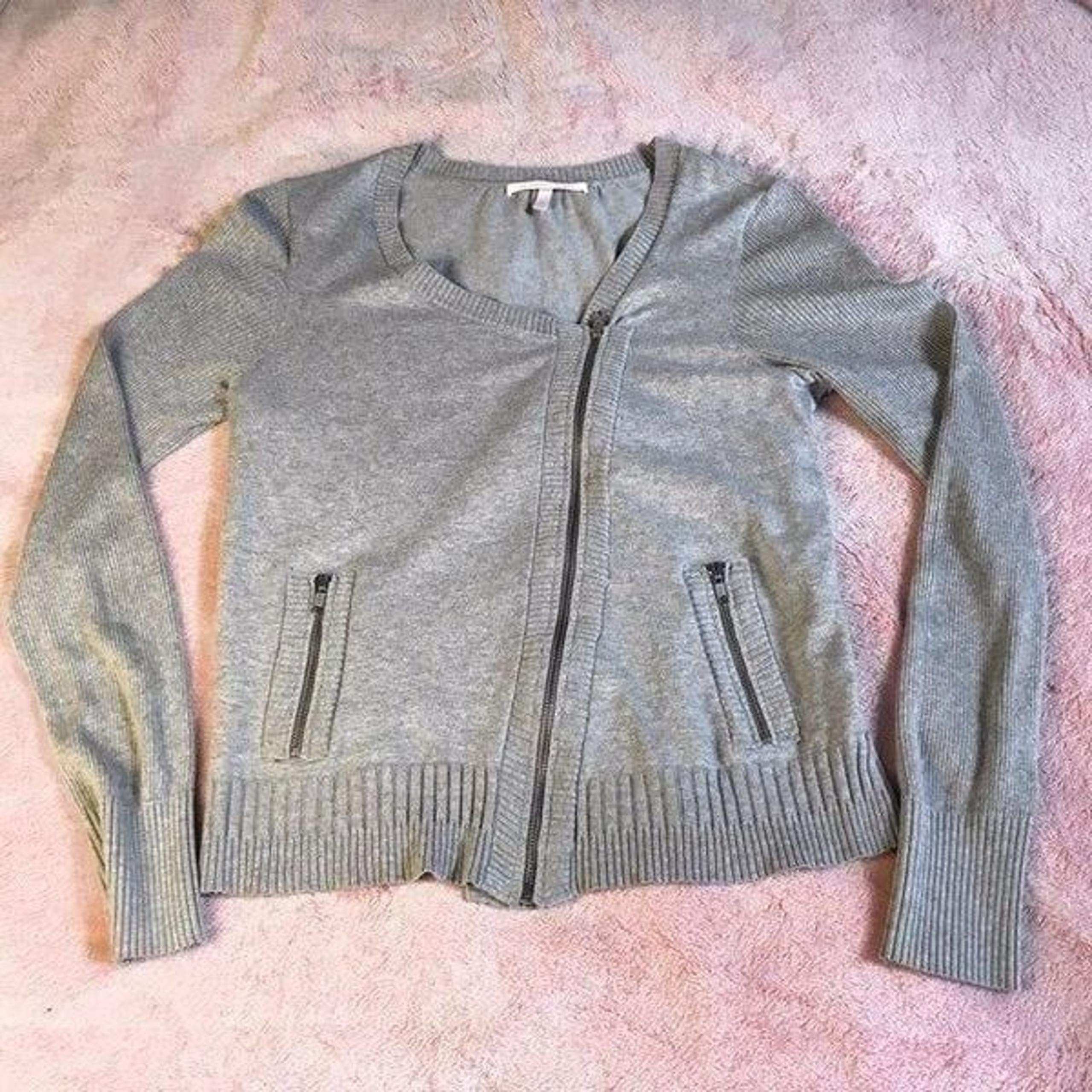 Victoria's Secret Gray Angled Sweater