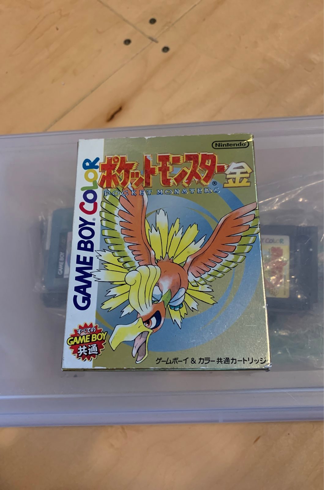 Imported JPN pokemon gold ver.