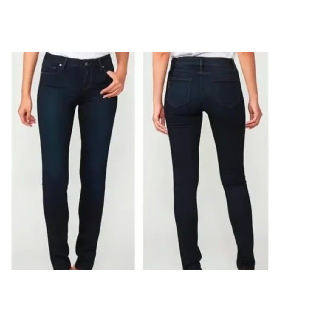 29 PAIGE Skyline Skinny Dark Wash Stretch