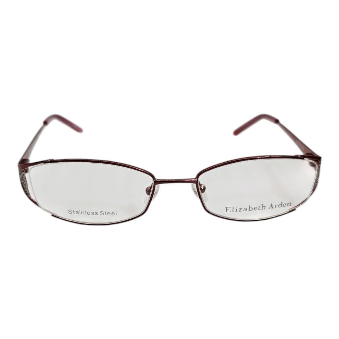ELIZABETH ARDEN EA 1046 3 in Red Metallic 51-18-130 S/Steel Flex Hinges NEW