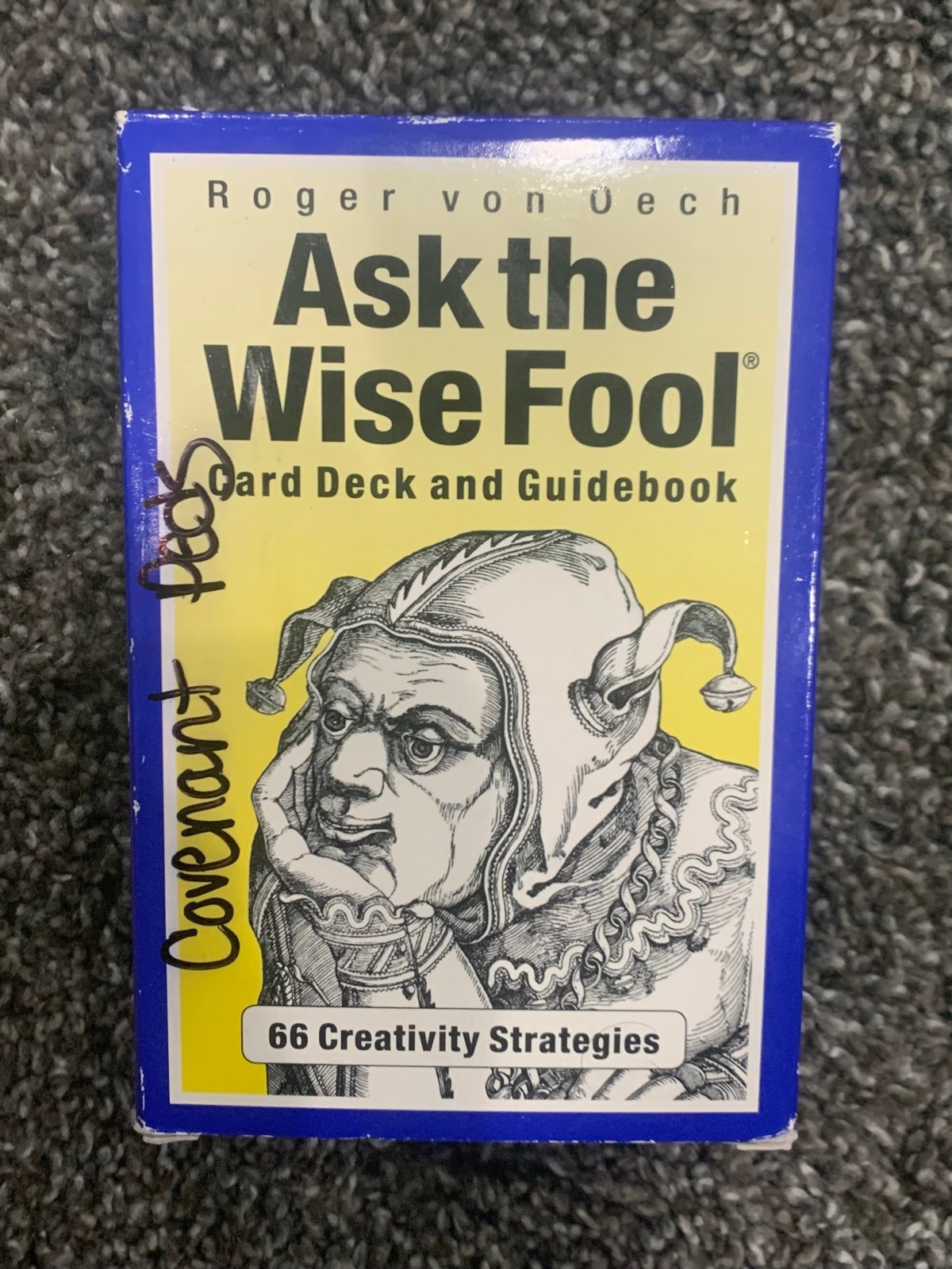 Ask the Wise Fool Card Deck and Guide Book (Cards Sealed) RARE
