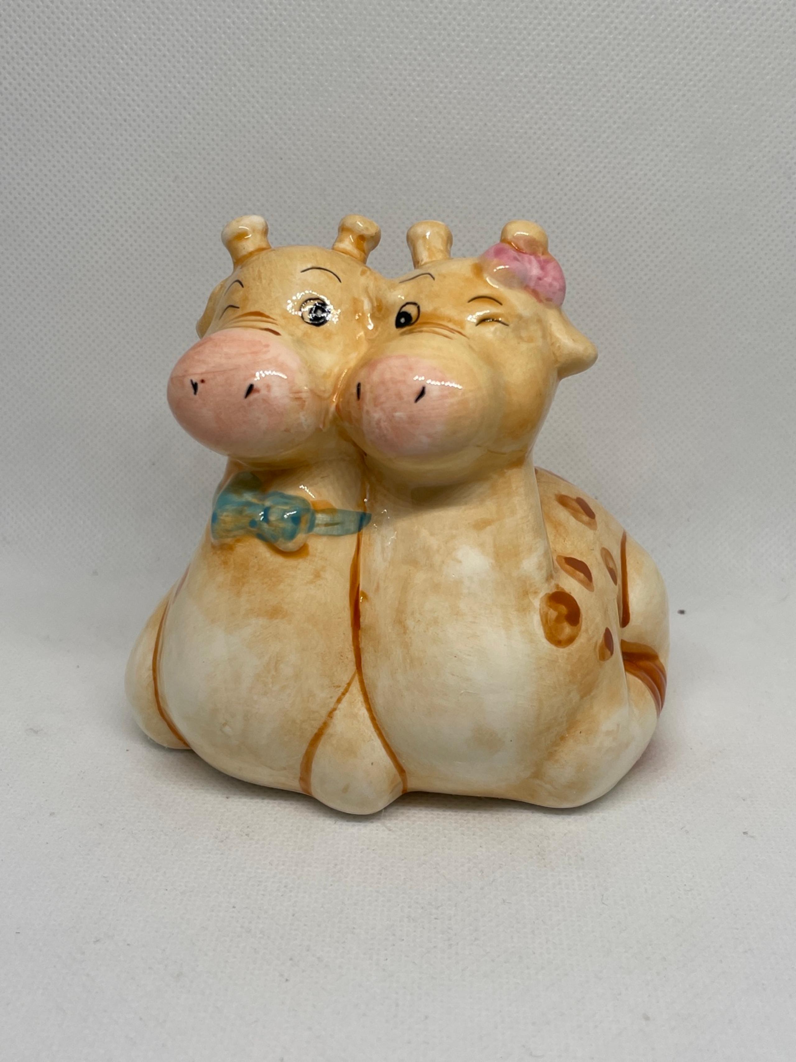 Vintage GANZ Giraffe Bank 4”
