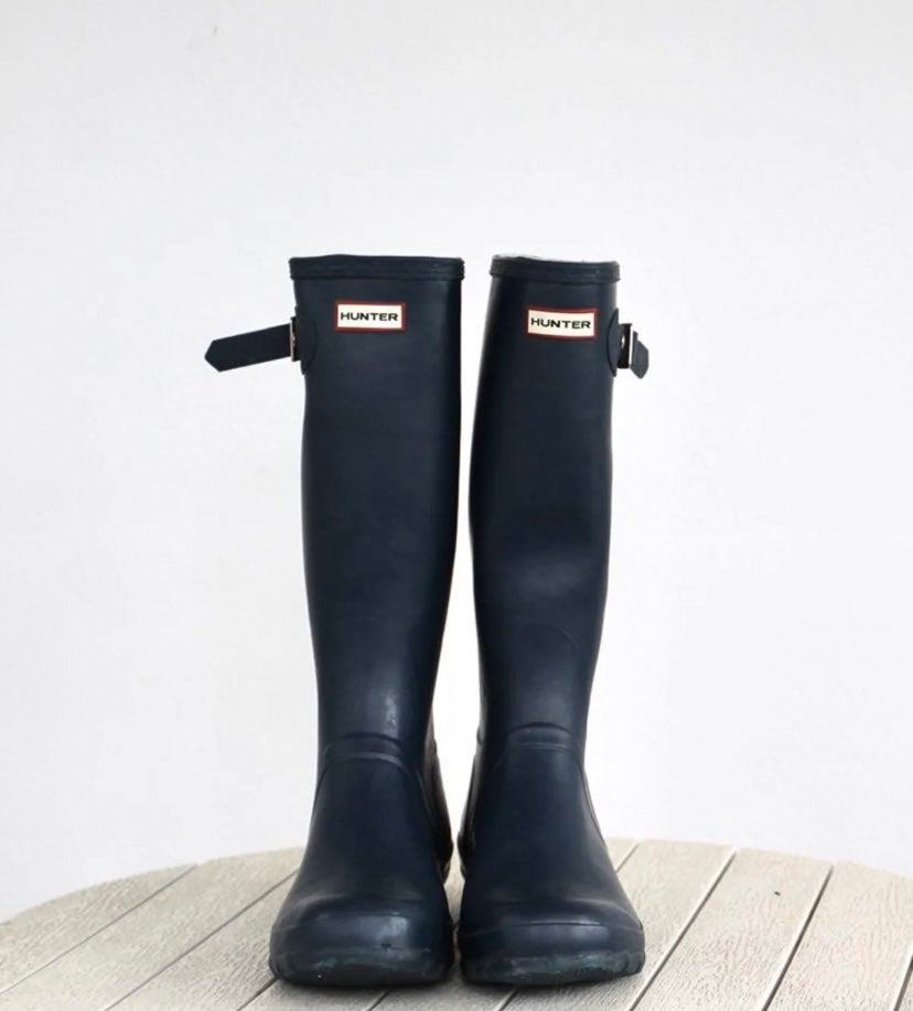 Tall Hunter Boots- NAVY