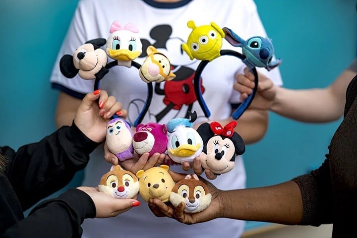 Disney Parks Build Your Own Ears Headband & 2 Plush - You choose