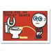 Todd Goldman Limited Edition Signed Giclee “Boys Pee on Toilet Seats” with COA