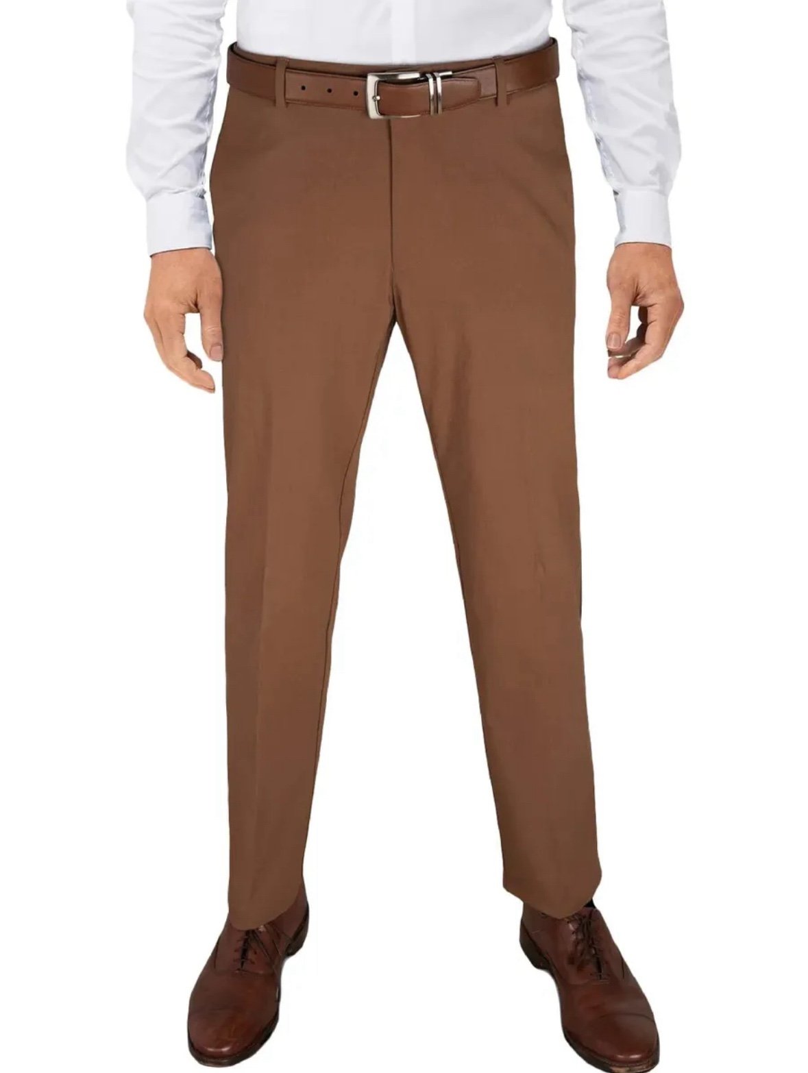 Tommy Hilfiger Tate Stretch Business Dress Pants Size 34x30 -Brown-