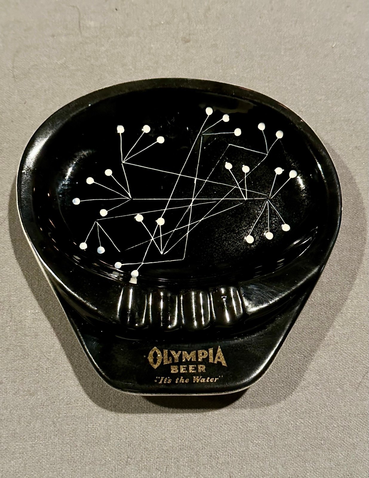 Olympia Beer Constellations Ashtray