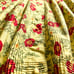 【PINK HOUSE】Pink House Rose Print Pintuck Flare Skirt Floral Pattern