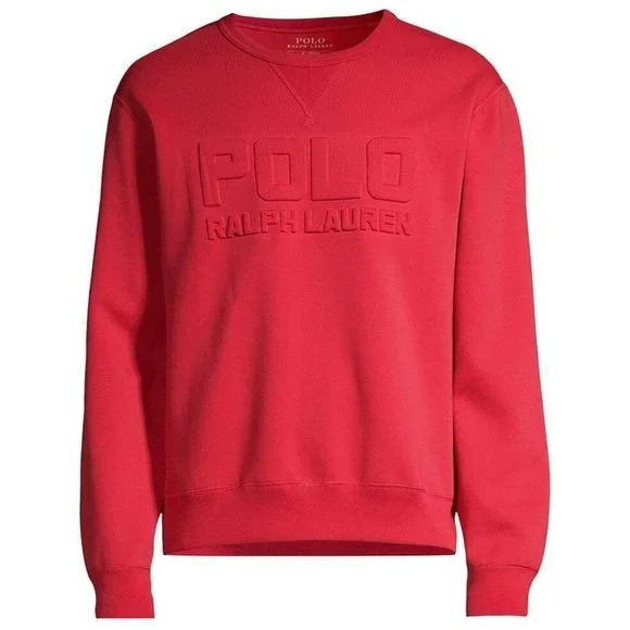 New Polo Ralph Lauren Double Knit Long-Sleeve Sweater Size Large