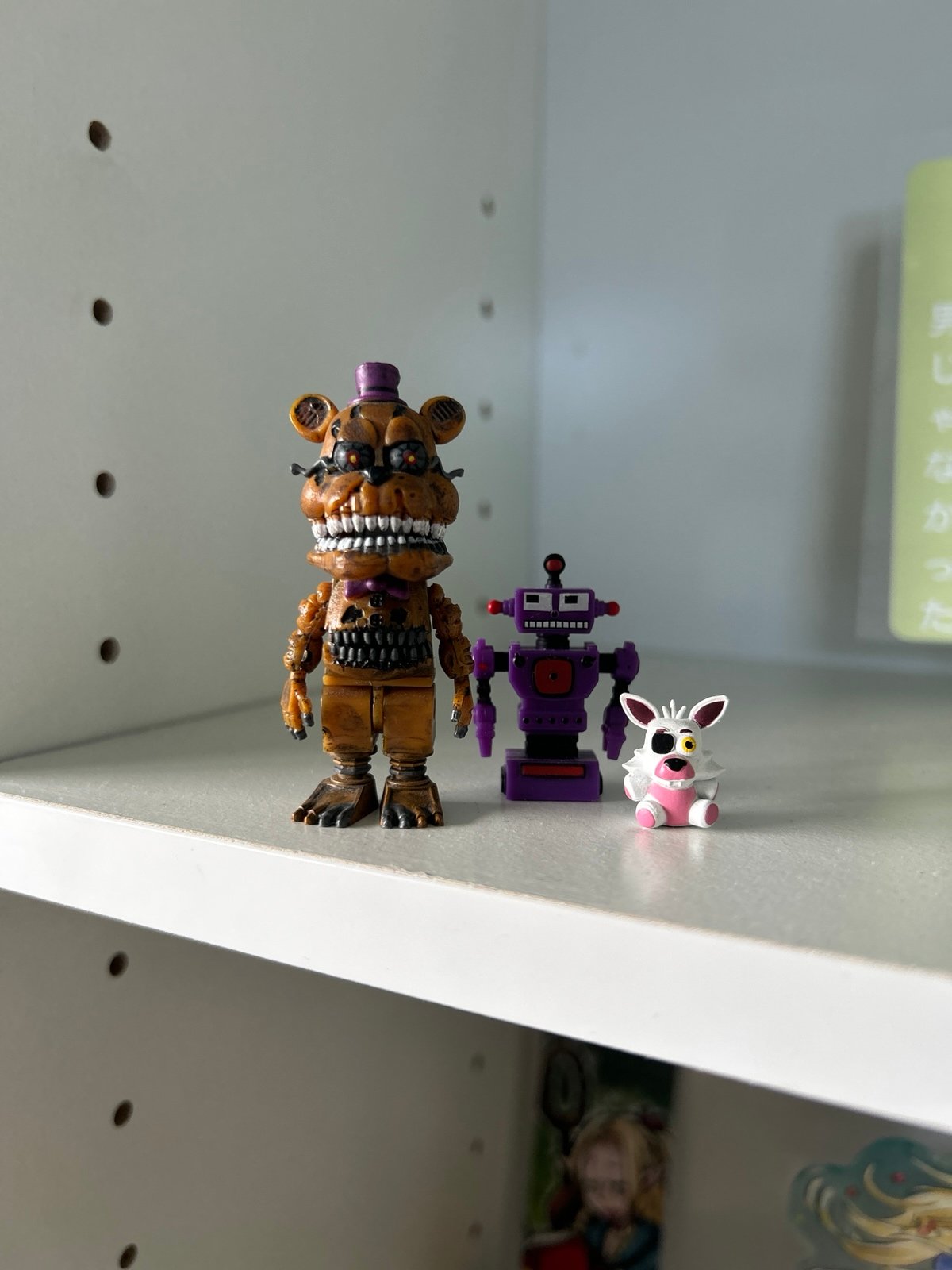 FNAF Nightmare Fredbear McFarlane Minifigure