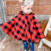 Kid's Car Seat Poncho Sherpa Lined