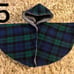 Kid's Car Seat Poncho Sherpa Lined