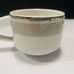 VILLEROY & BOCH Platinum Set for 6 Chocolate Tea Cups Saucers 0185-0186 Germany