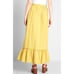 ModCloth Yellow Prairie Much So Maxi Skirt Size Medium NWT