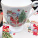 Vintage Christmas Coffee/Hot Chocolate Bone China Cups by Mikasa (discontinued)