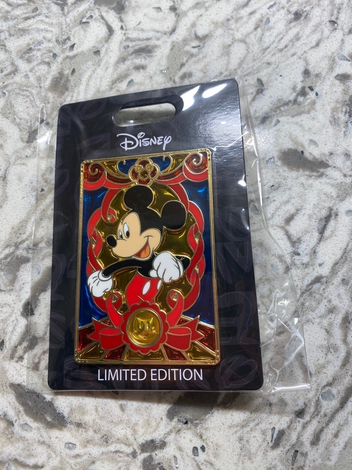 Disney Sensational Six Stained Glass Mickey Mouse
