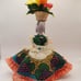 Mama Doll Carmen Miranda Style Fruits Americana Doll St. Thomas Souvenir 13 H