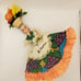 Mama Doll Carmen Miranda Style Fruits Americana Doll St. Thomas Souvenir 13 H