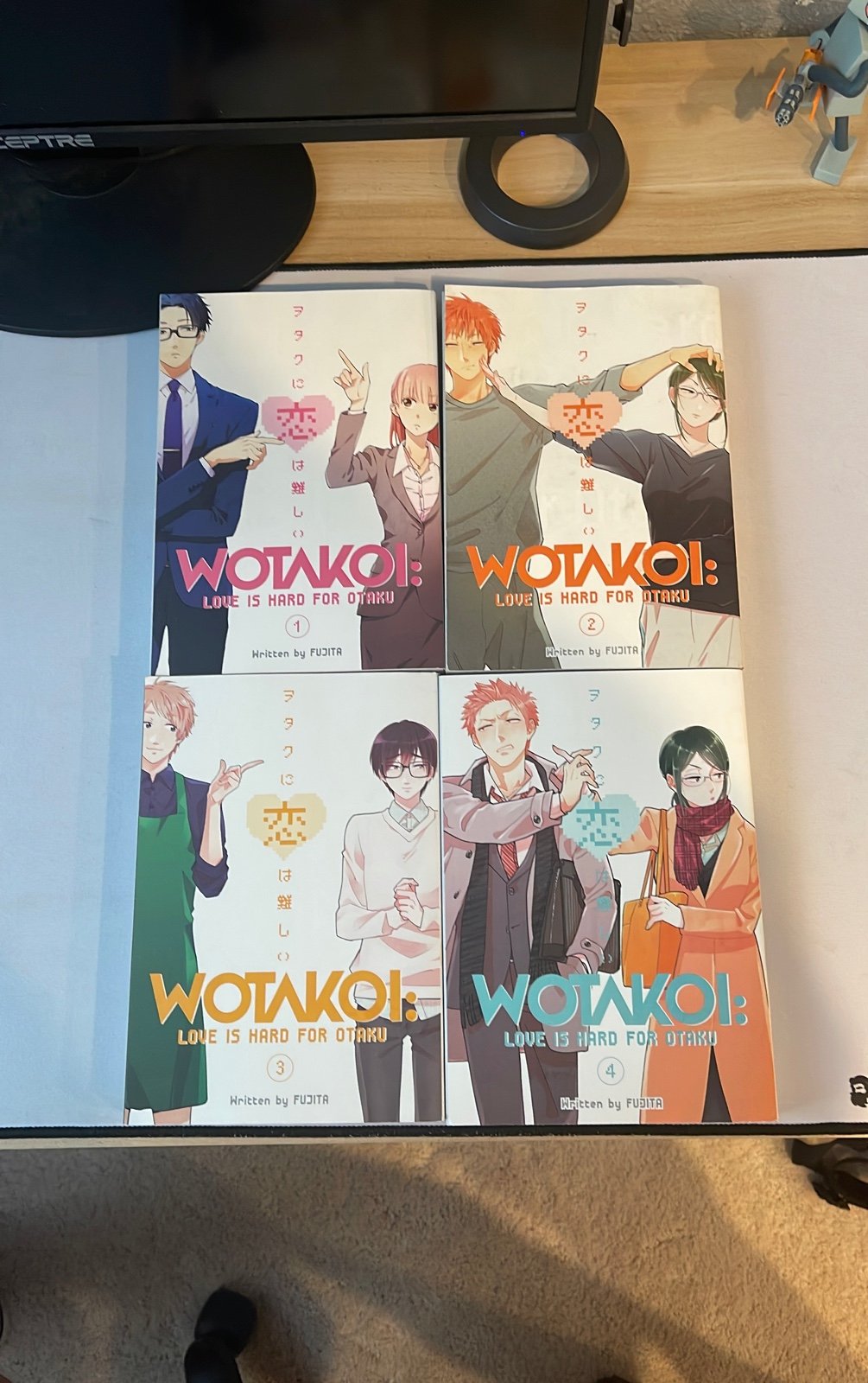 Wotakoi Volumes 1-4