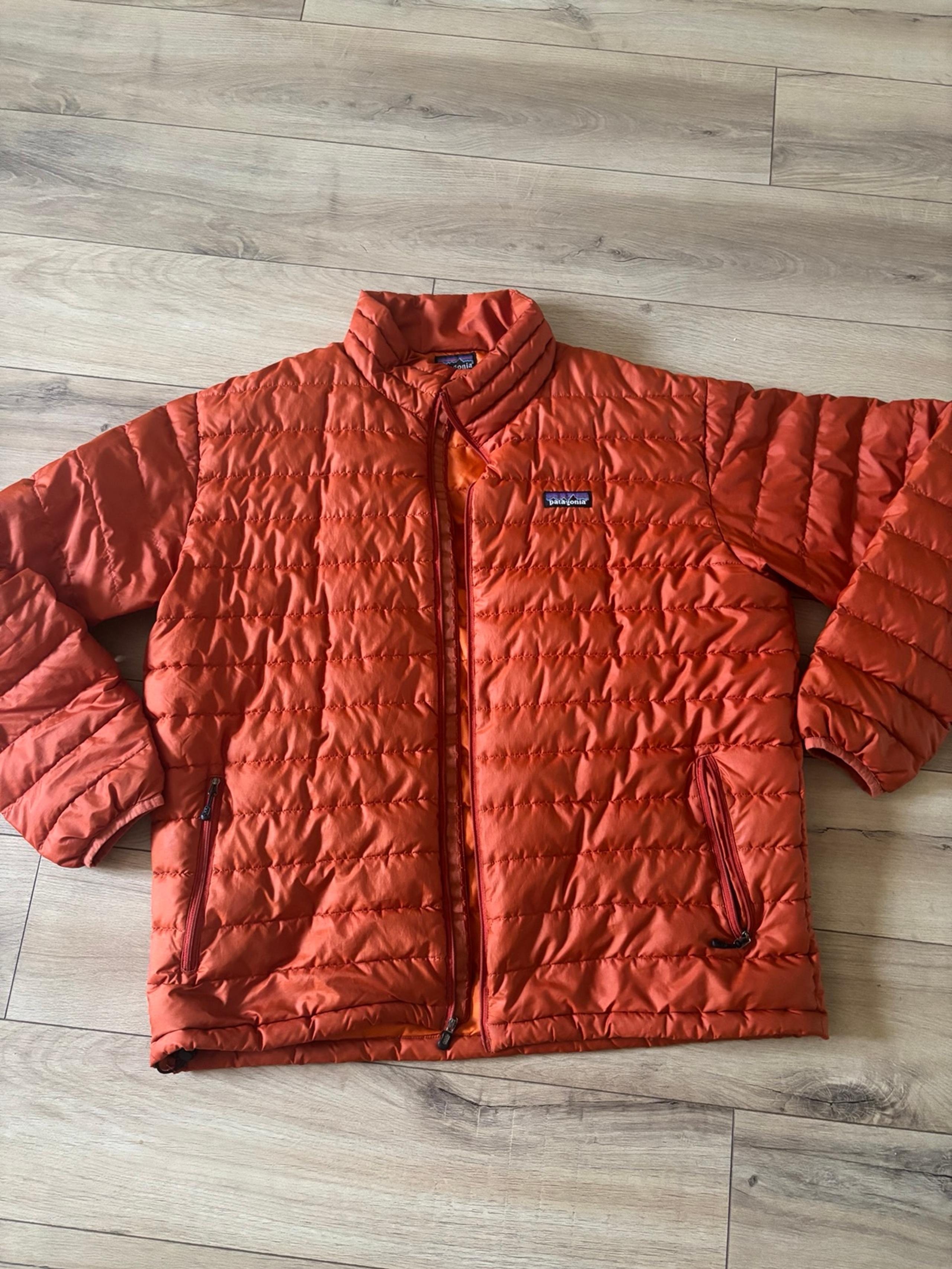 Patagonia Men’s Jacket Coat Goose Down 85% sz Large