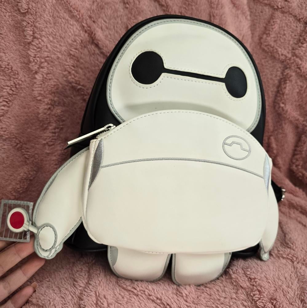 Loungefly Disney Big Hero 6 Baymax Cosplay Mini Backpack