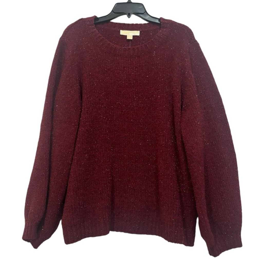 Michael Michael Kors Dark Ruby Sweater Top