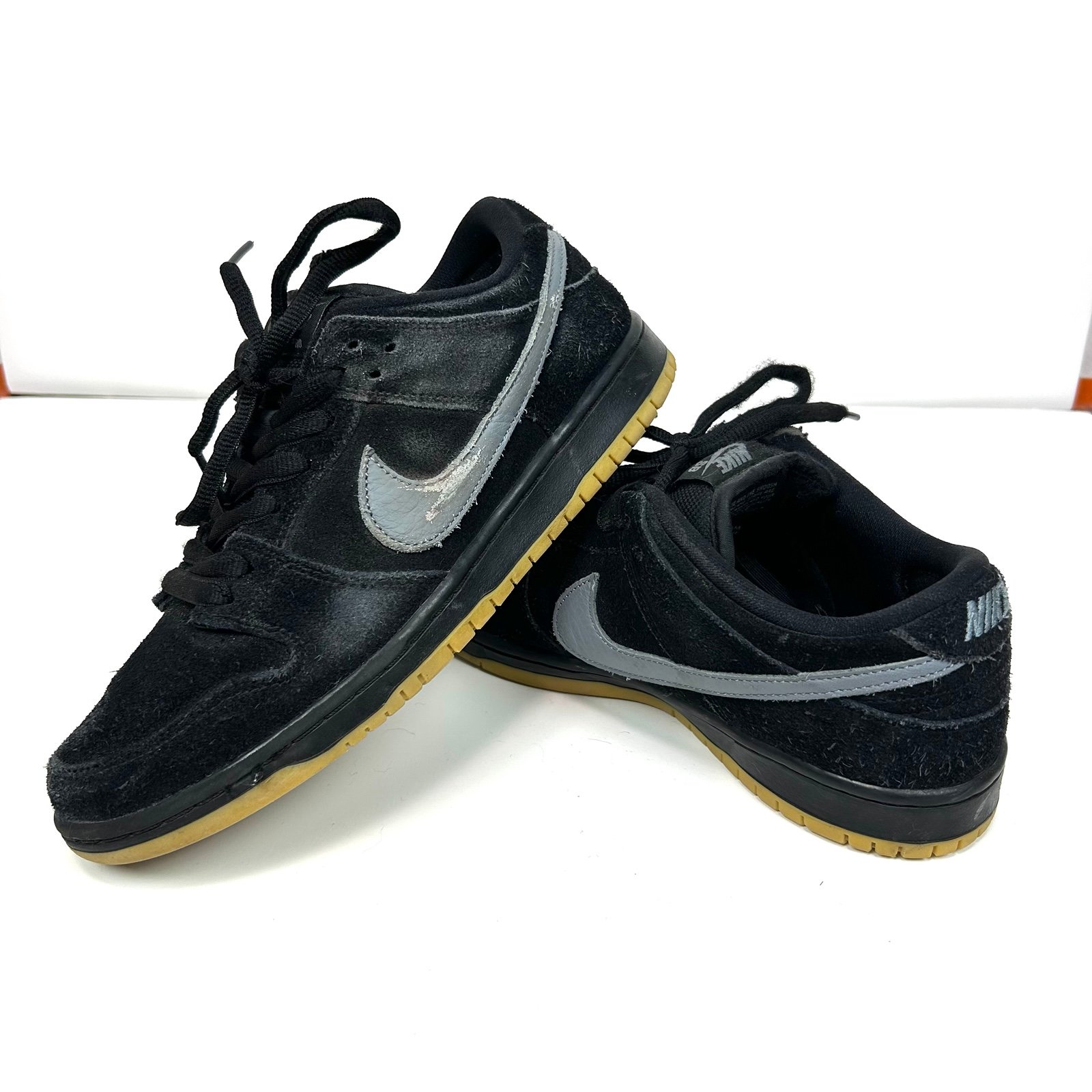 靴 NIKE SB DUNK LOW PRO fog 27cm Dunk Low Pro SB 'Fog' - Nike - BQ6817 010 - black/black