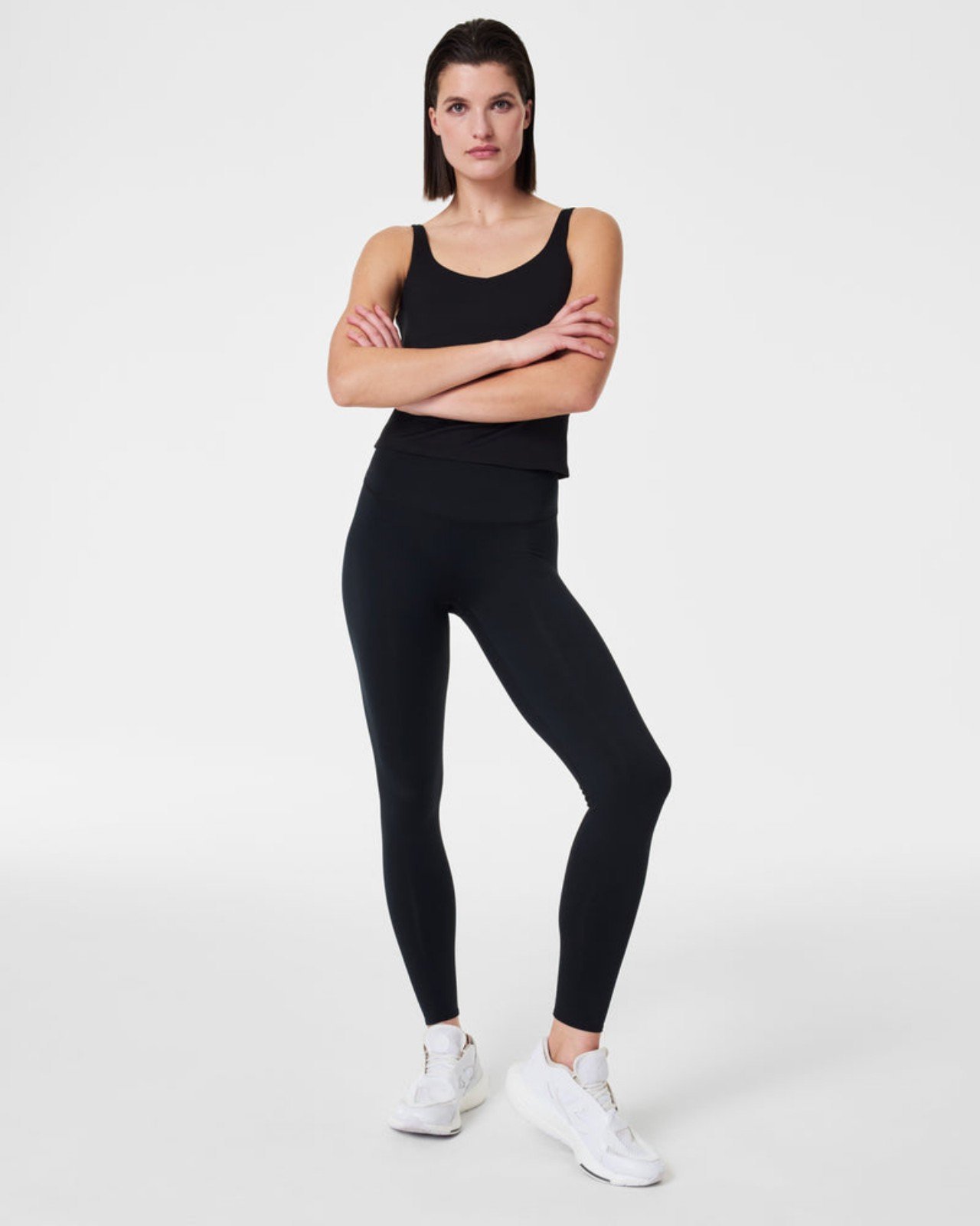 NWT SPANX Soft & Smooth Full Length Leggings Color: Very Black Size Small