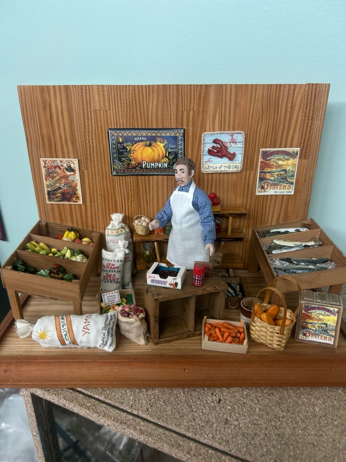 Miniature Display Box/ Market