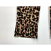 Reformation Sera Leopard Pants Women 6 High Rise Straight Leg Zip Closure Slit