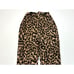 Reformation Sera Leopard Pants Women 6 High Rise Straight Leg Zip Closure Slit