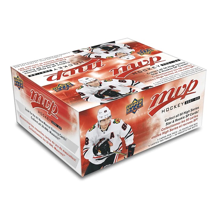 2021-22 Upper Deck MVP Hockey Factory Sealed 36-Pack Retail Box