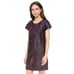 Club Monaco Purple Galaxy Silk Shift Mini Cocktail Dress size 4