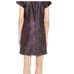 Club Monaco Purple Galaxy Silk Shift Mini Cocktail Dress size 4