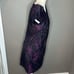 Club Monaco Purple Galaxy Silk Shift Mini Cocktail Dress size 4