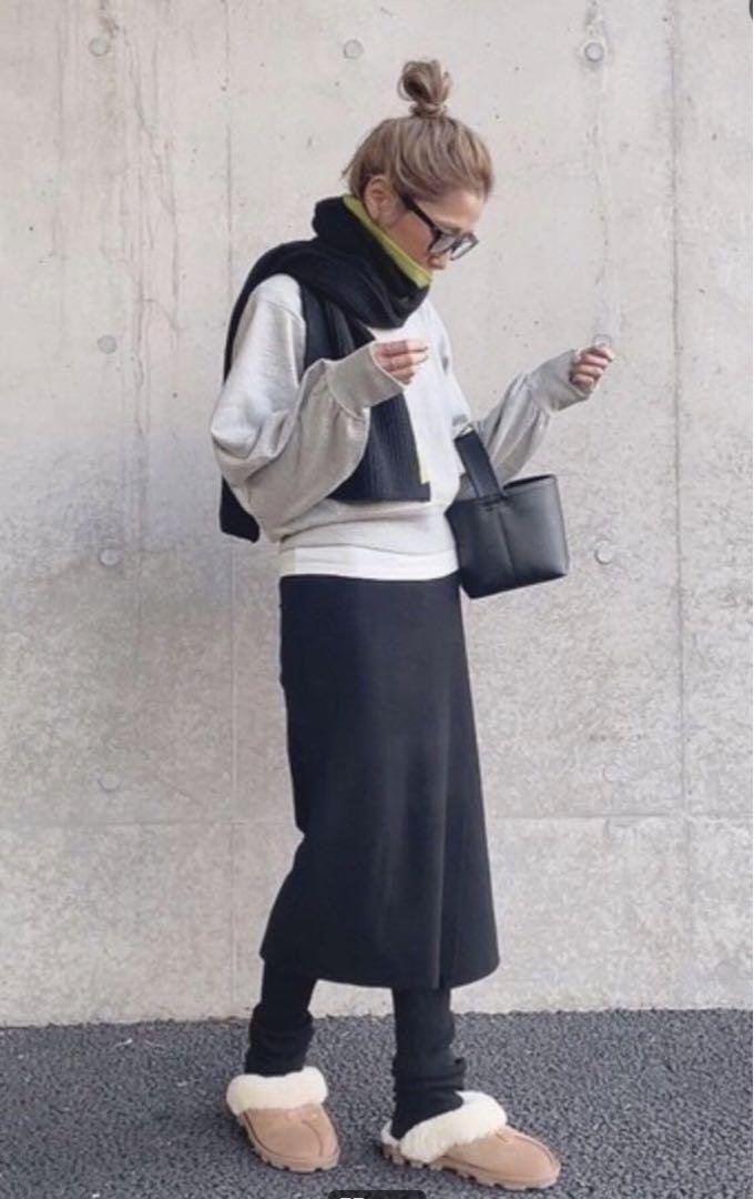 canal jean ribbed knit leggings skirt