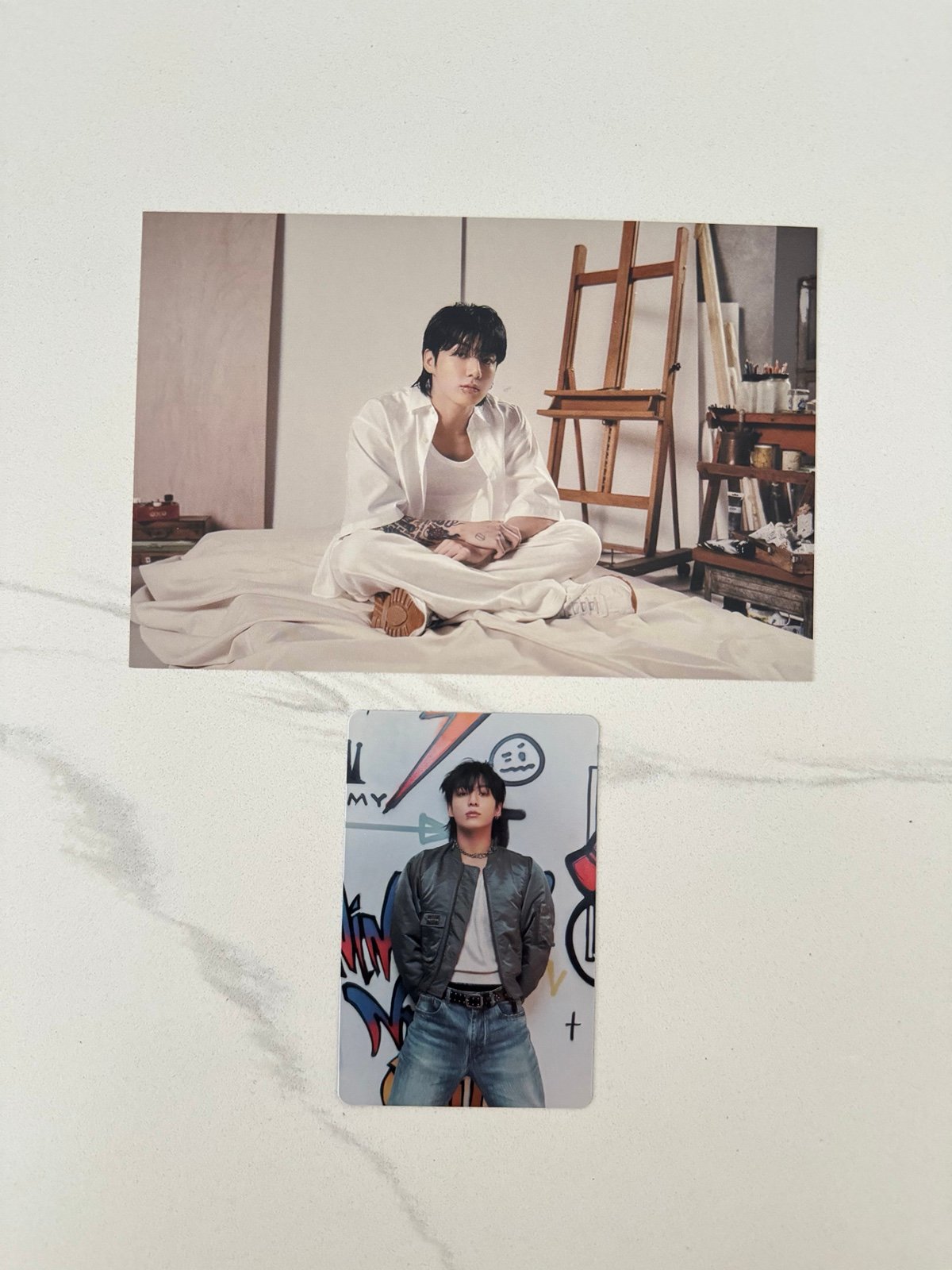 BTS Jungkook Golden UMS POB Photocard & Postcard