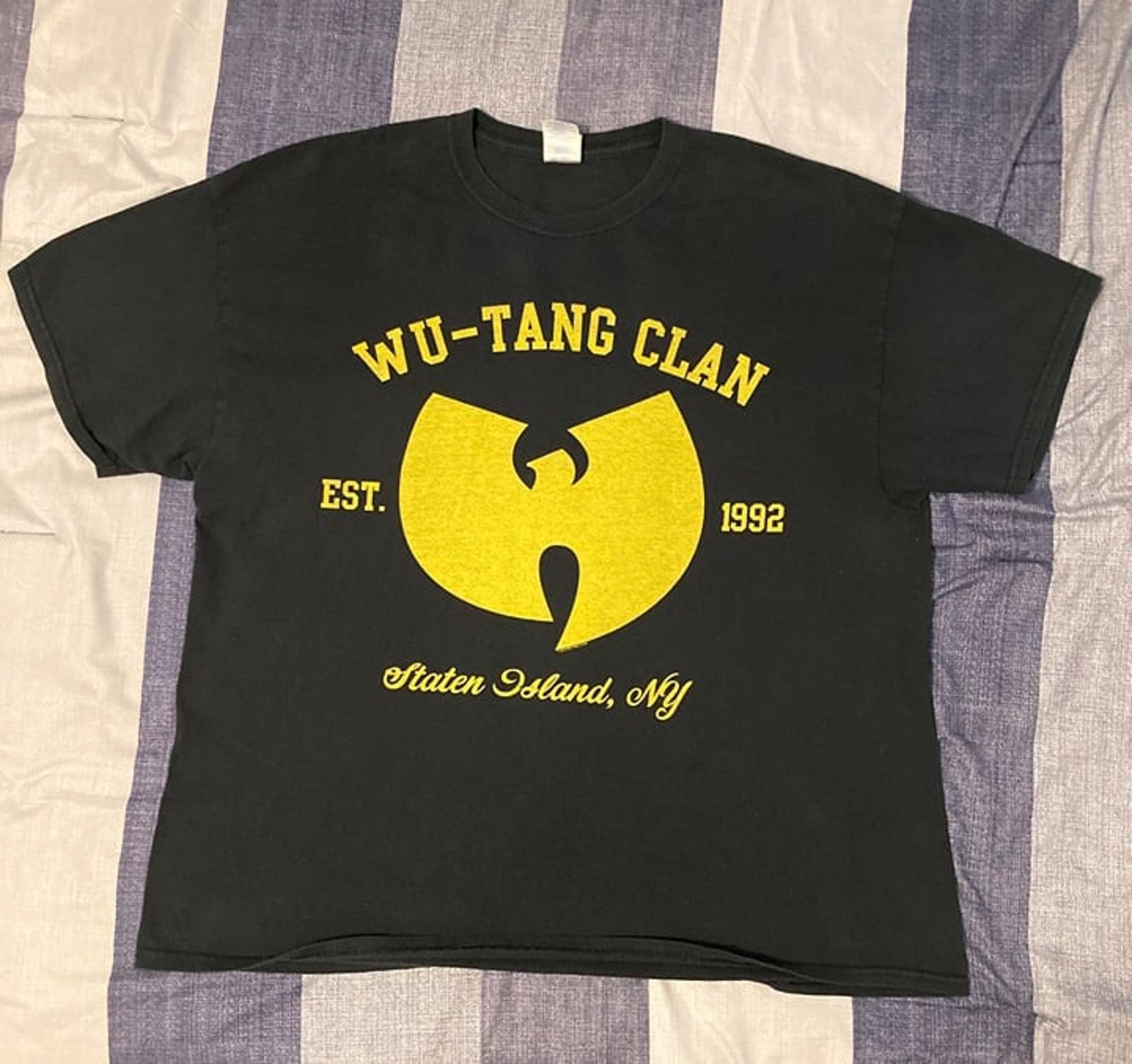 2012 Wu Tang Clan Mens T Shirt Sz 2XL Black